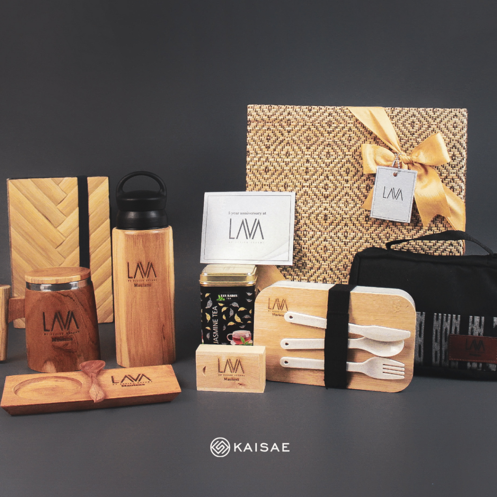 Corporate gift set dengan bahan natural dan ramah lingkungan